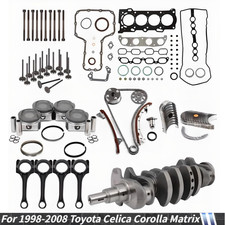 1ZZ-FE 1.8L Engine Rebuild Overhaul Kit For 1998-08 Toyota Celica Corolla Matrix picture