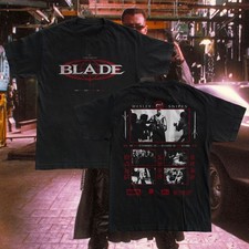 Monarch Wear Blade T-Shirt Wesley Snipes Vampire Black picture