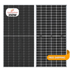 35-Pack 350W Canadian Tier 1 Bifacial Solar Panels -  TO LOWER 48 picture