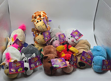 Flipazoo Lot of 12 Original Reversible Mini Plush Animals Mixed Lot New w Tags picture