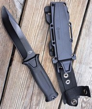 Gerber StrongArm Fixed Blade Knife Full Tang Black Tactical Outdoor Survival NIB picture