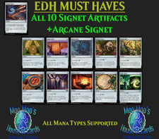 Magic: The Gathering - EDH Staples Lot | Core Artifacts | Signets | Commander picture