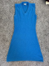 vtg BCBG Paris lambswool & angora rabbit hair knit sweater dress  picture