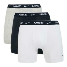 Nike Men's Boxers Three Pack Elastic Waist Dri-FIT Athletic Tight Fit Underwear picture