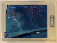 Sam Barber & Avery Anna Signed 8x10 Photo Auto Indigo Country PSA Encapsulated picture
