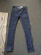 Gustin The 1968 Skinny Selvedge Denim Blue Jeans Made in USA Mens Size W29 picture