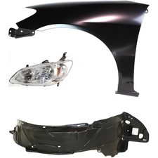 Fender Kit For 2004-2005 Honda Civic Front Left 3pc picture