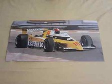 Vintage 1979 Renault Elf RS10 Jean-Pierre Jabouille Formula 1 F1 3D Poster Rare picture