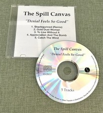 The Spill Canvas          ** PROMO CD **        Denial Feels So Good picture