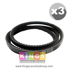 3PK Belt Fits Dexter T300 Washer #9040-076-004 ~~Free Shipping~~ picture