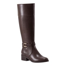 Bandolino Women's Dennie Knee High Boot, Dark Brown 200, 9 + picture