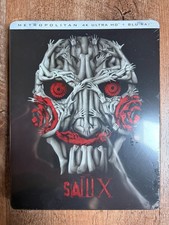 SAW X 10 w. Steelbook (4K UHD + Blu-ray, 2023, EU Import, Region Free) *NEW* picture