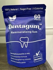 Dentalgum Remineralizing Gum Nano-hydroxyapatite (n-HA) Dentists 60 Pieces picture