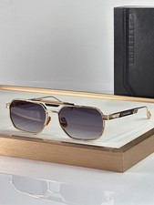 CAZAL 757 Double Bridge Sunglasses Gold Frame Dark Purple Gradient Lens New picture