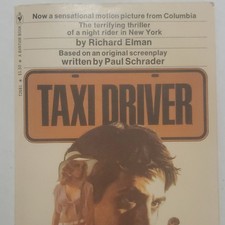 Bantam Books Taxi Driver Paperback Novel 1976 Richard Elman Paul Schrader picture