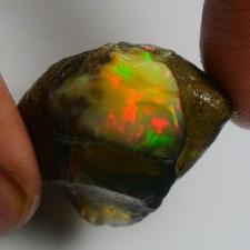 Stunning Ethiopian Opal Rough 40.35 Carats, Large Oil Opal Specimen Natural Opal picture