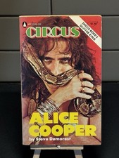 Alice Cooper A Circus Magazine Book By Steve Demorest Vintage Paperback 1974 picture
