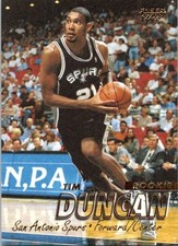 Fleer 1997-98 Tim Duncan #201 San Antonio Spurs (RC) picture
