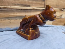 ORIGINAL Vintage Mack Truck Bulldog Ceramic Planter Advertising RARE picture