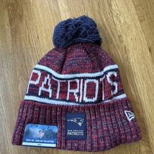 New England Patriots Sideline Beanie Hat SOLD OUT Brand New Authentic Rare picture