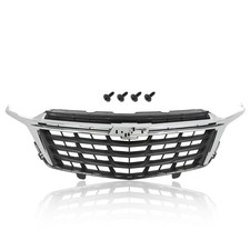 Front Bumper Grille Chrome ABS Plastic 2022-2023 Chevy Equinox picture