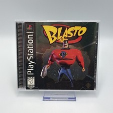 Blasto PS1 - Sony PlayStation 1, 1998 CIB Excellent Condition picture