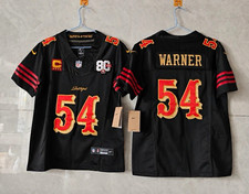 Nike San Francisco 49ers Fred Warner #54 in game jerseys picture