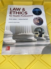 Law & Ethics for Health Professions by Karen Judson picture