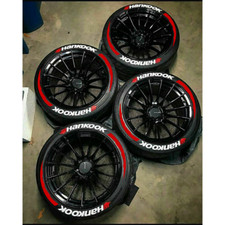 8X HANKOOK Tire Lettering Sticker For 15