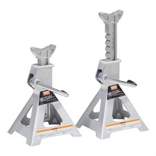 NOS 3 Ton Aluminum Ratcheting Jack Stands NAJS3T 11.5-16.5