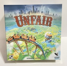 Unfair Board Game by CMON & Good Publishing -Complete Excellent Condition In Box picture