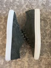 Brioni Casetta Suede Sneakers Dark Green Size 45 EU / US 12 Made in Italy picture