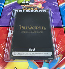 Palworld Official Card Game Trading Card - Gold Soul Card Promo ESOUL-000 EN picture