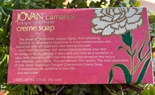 Vintage Rare 1977 JŌVAN Carnation Crème Soap 3 Bars picture