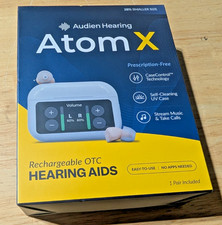 BRAND NEW Audien Hearing ATOM X - Over-The-Counter Hearing Aids - Latest Model picture
