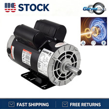 5HP SPL Air Compressor Motor 230V 3450RPM 56 Frame 5/8