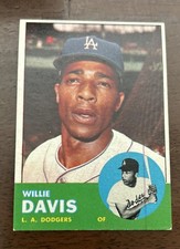 1963 Topps - Willie Davis #229 EXNMT picture
