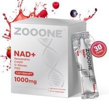 ZOOONE NR1000 NAD+ Berry Drink Mix for Skin Aging Support, Energy & Focus/ picture