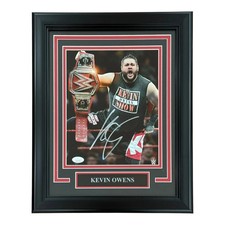 Kevin Owens Autographed WWE Wrestling Deluxe Framed 8x10 Photo - JSA picture