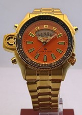 Vintage Citizen Promaster Aqualand Dial Orange Working Men's Wrist Watch picture