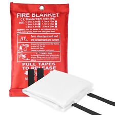 1PC Fire Blanket Prepared Emergency Safety Retardant 39''x39'' for Home Kitchen picture