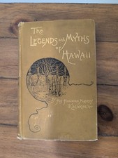 The Legends And Myths Of Hawaii  RARE FIRST EDITION picture