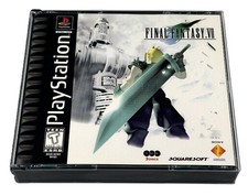 ❤️ Final Fantasy 7 VII PS1 CIB Black Label MISPRINT Complete Manual PlayStation picture