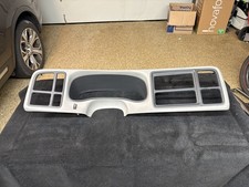 99-02 OEM Silverado Sierra Yukon Tahoe Cluster Dash Trim Radio Bezel GM GRAY picture