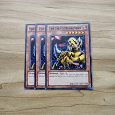 The Fiend Megacyber 3x - Near Mint - Full Playset - DEM1-EN007 - Yugioh picture