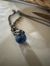 Stephen Webster Astro Ball Scorpio Necklace Sterling Silver 925 Blue Crystal NWT picture