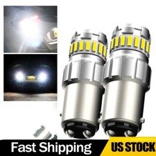 2/4X AUXITO 1157 LED Bulb White Plug & Play For Backup Reverse Signal Light P picture