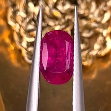 1.45Ct Natural Unheated Rare Antique Ruby From Afghanistan picture
