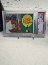 1960 Topps All-Star Rookie Willie McCovey RC #316 San Francisco Giants PSA 5 picture