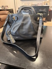 Salvatore Ferragamo Top Handle Tote Gancini Gold Hardware With Strap picture